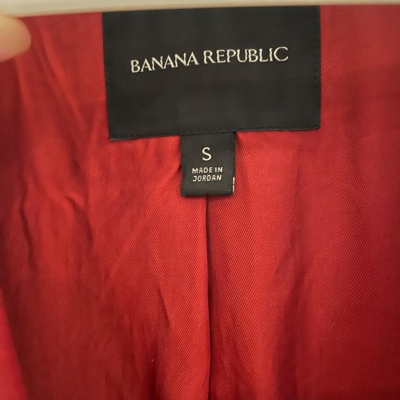 Red Blazer Banana Republic - Picture 2 of 5